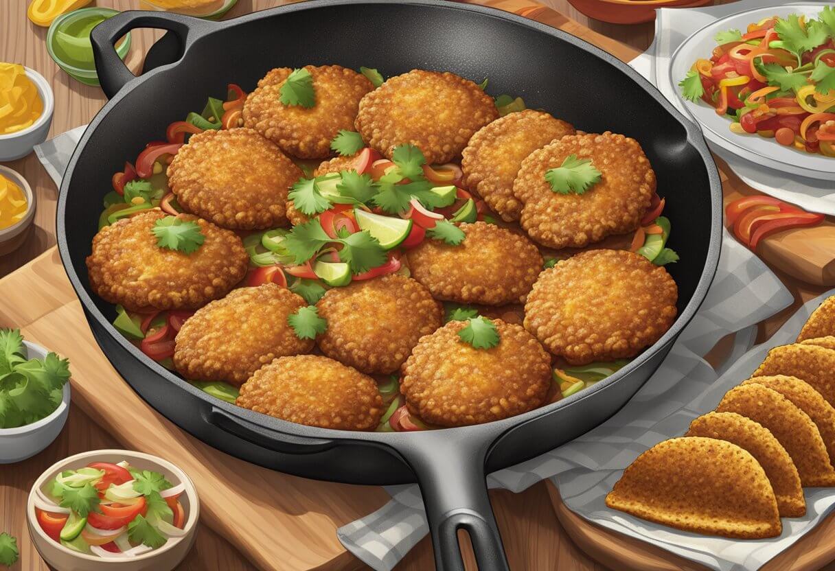 Meksikolaiset Kana taco jauhelihapihvit